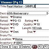 ��� �������� ��������� �� ������ Palm