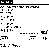 ��� �������� ��������� �� ������ Palm