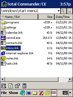 Скачать Total Commander V2.52 Beta1 (Pocket Pc, CPU: MIPS): Файл.